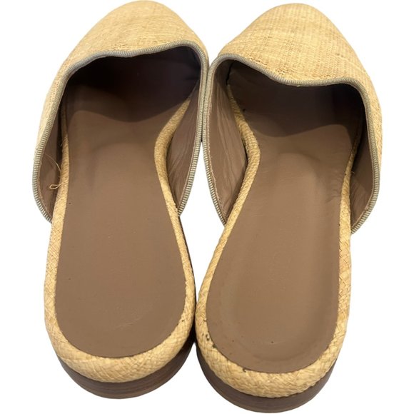 Le Monde Beryl Raffia Venetian Mule - Picture 4 of 9